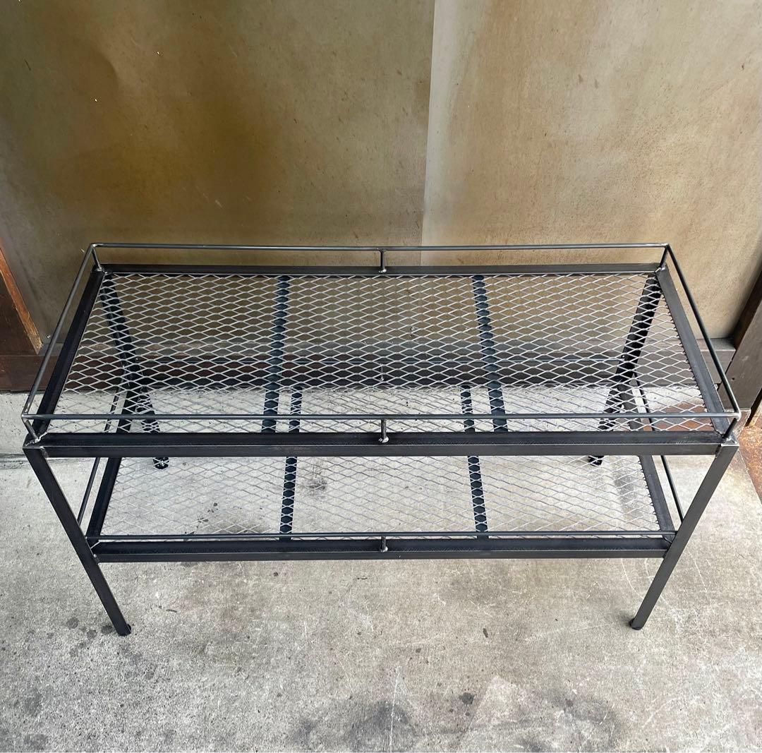 アイアンボタニカルラック　アイアン家具　アイアンラック　植物棚　アガベ　塊根植物