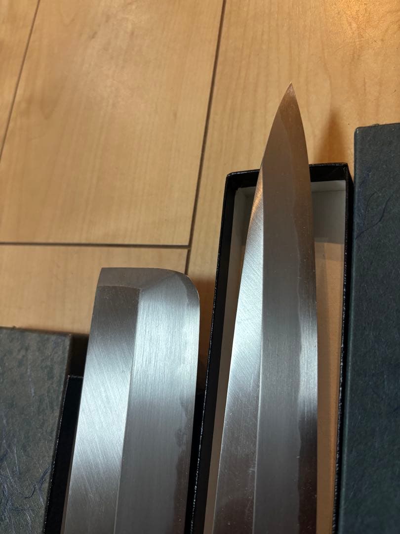 青木刃物 堺孝行 堺豊泉　大型柳360mm 堺豊泉 鎌　薄刃