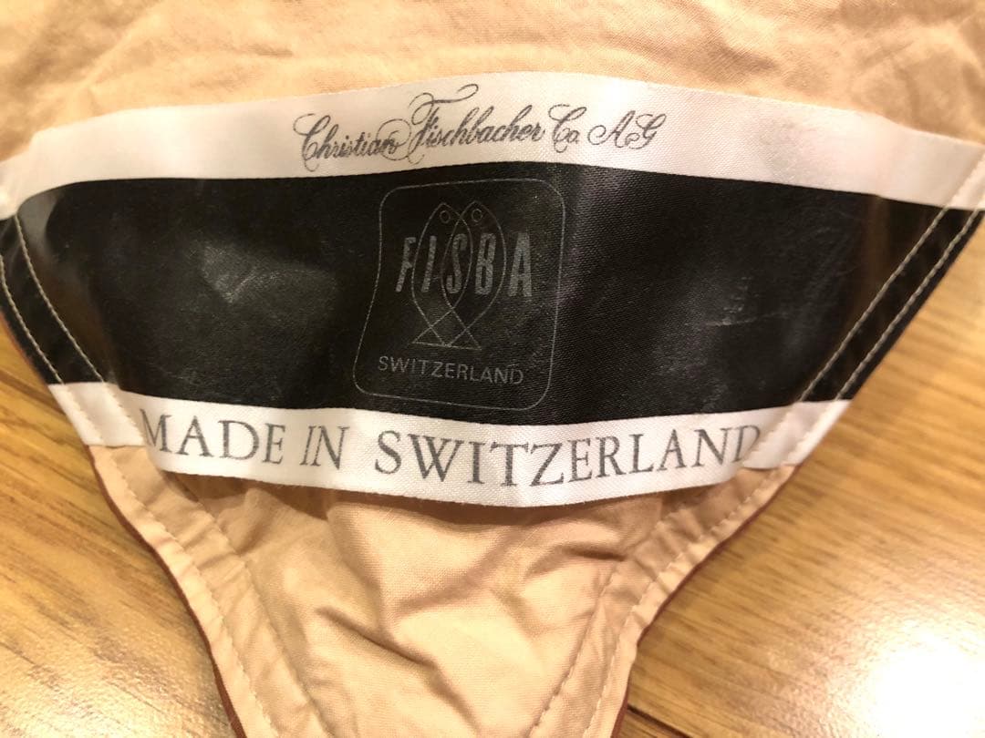 FISBA フィスバ スイス製 ダウン90% ダブル 2.0k 綿100% 一層