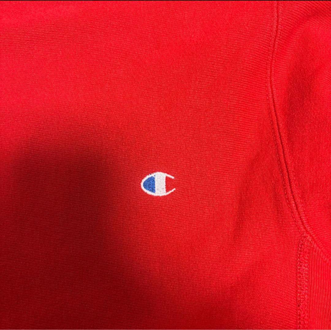 90s Champion リバースウィーブスウェ ット USA製赤SMAL