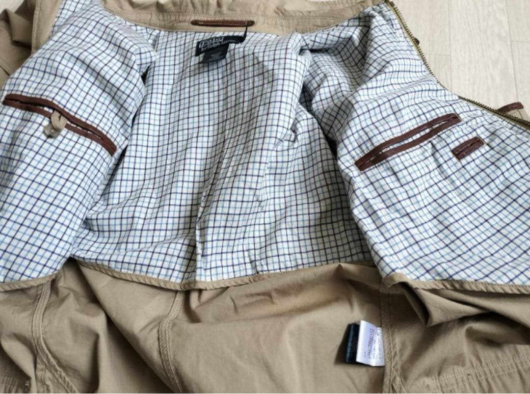 ラルフローレン バルマカーンコート ハンティングジャケット Sサイズ ベージュ