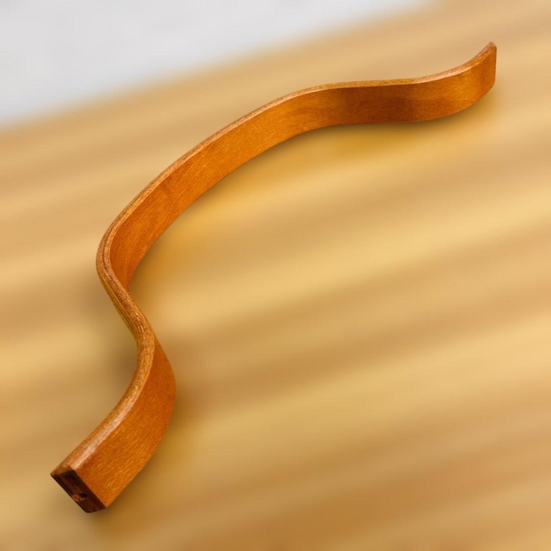 【廃盤希少品】STOKKE トリップトラップ 木製ベビーガード 皮ベルト付き