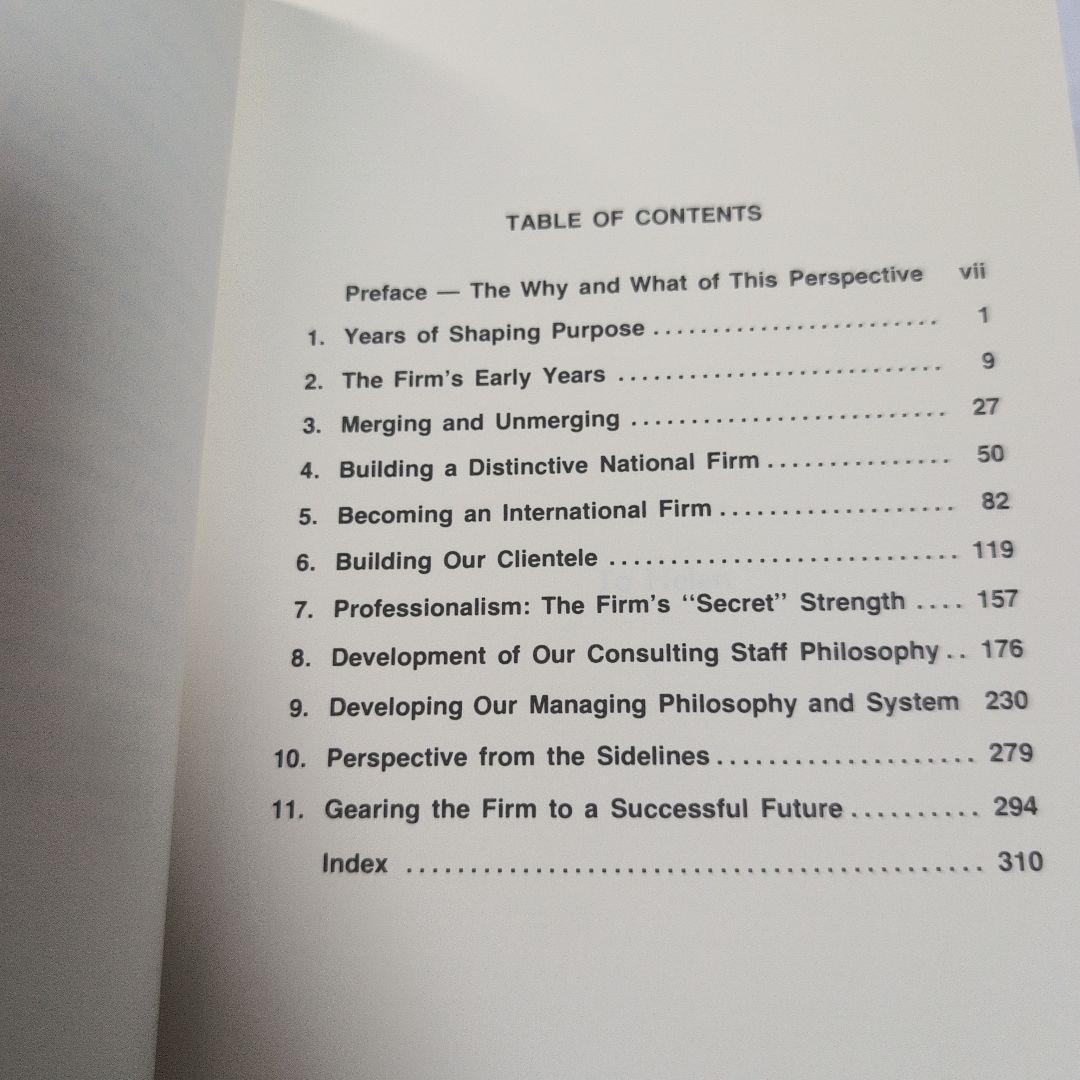 ビジネス・経済 Perspective on McKinsey