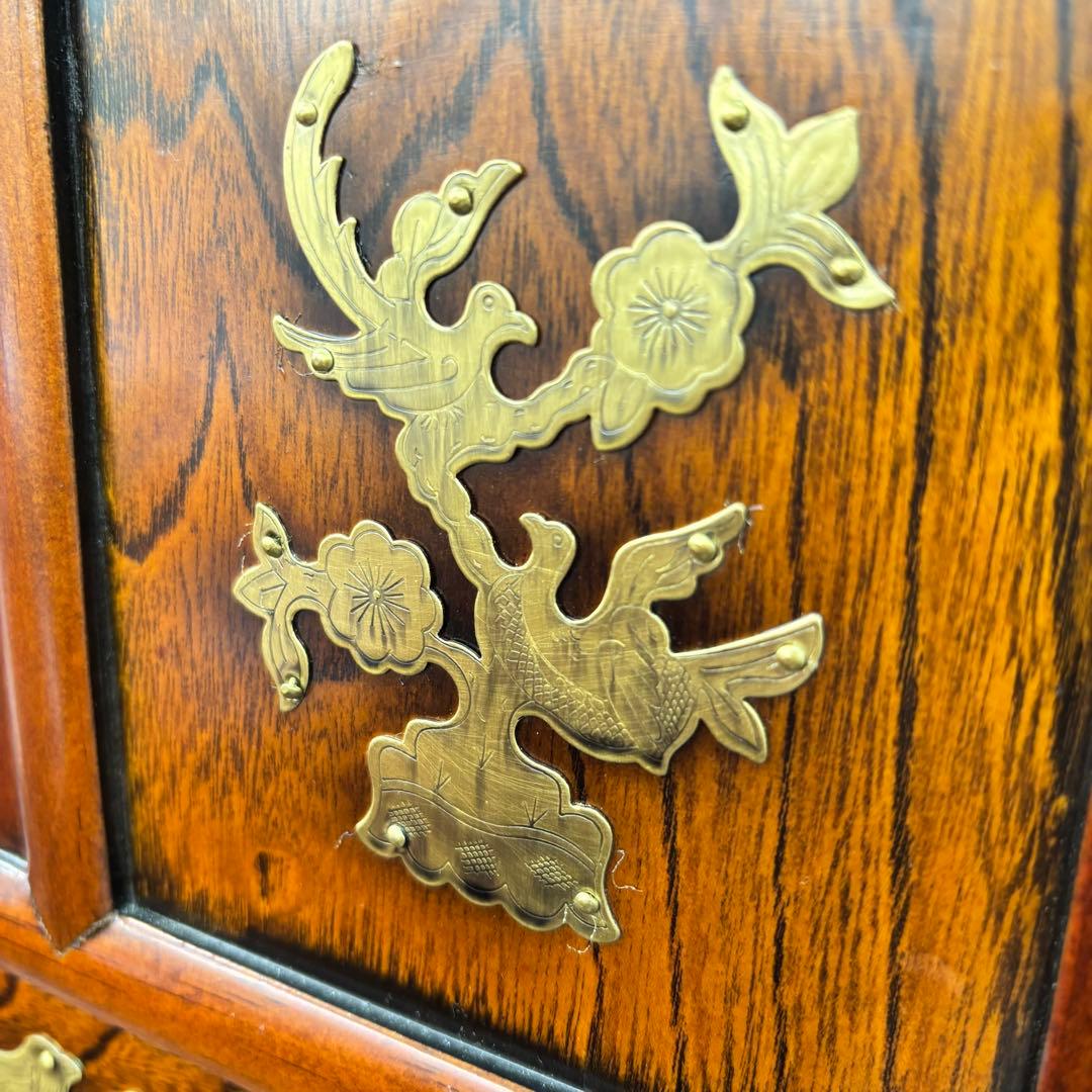 韓国製 八方チェスト 大型収納キャビネット 和家具 和箪笥 収納キャビネット