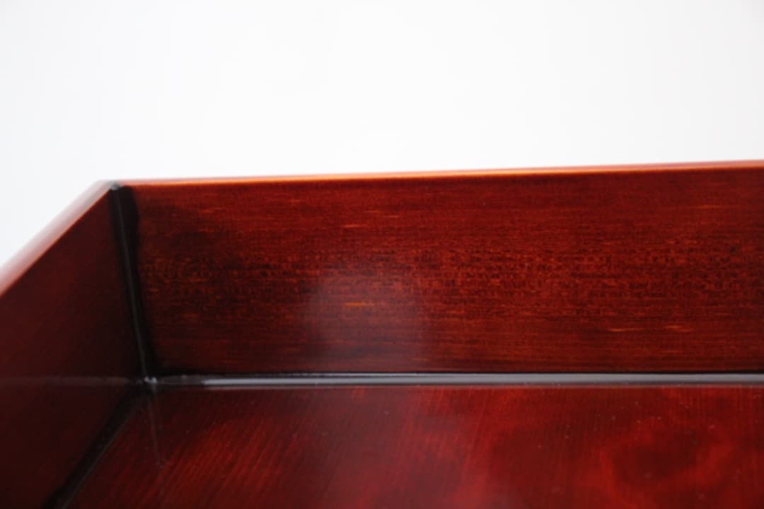 未使用・箱入　佐藤阡郎（せんろう）　切溜三段　木製　漆器　箱