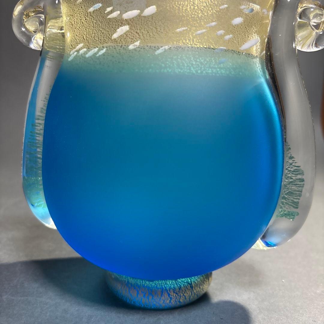 黒木国昭　硝子　花瓶