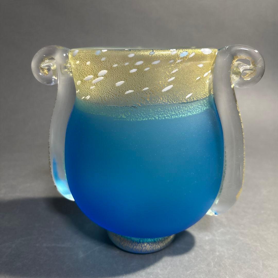 黒木国昭　硝子　花瓶