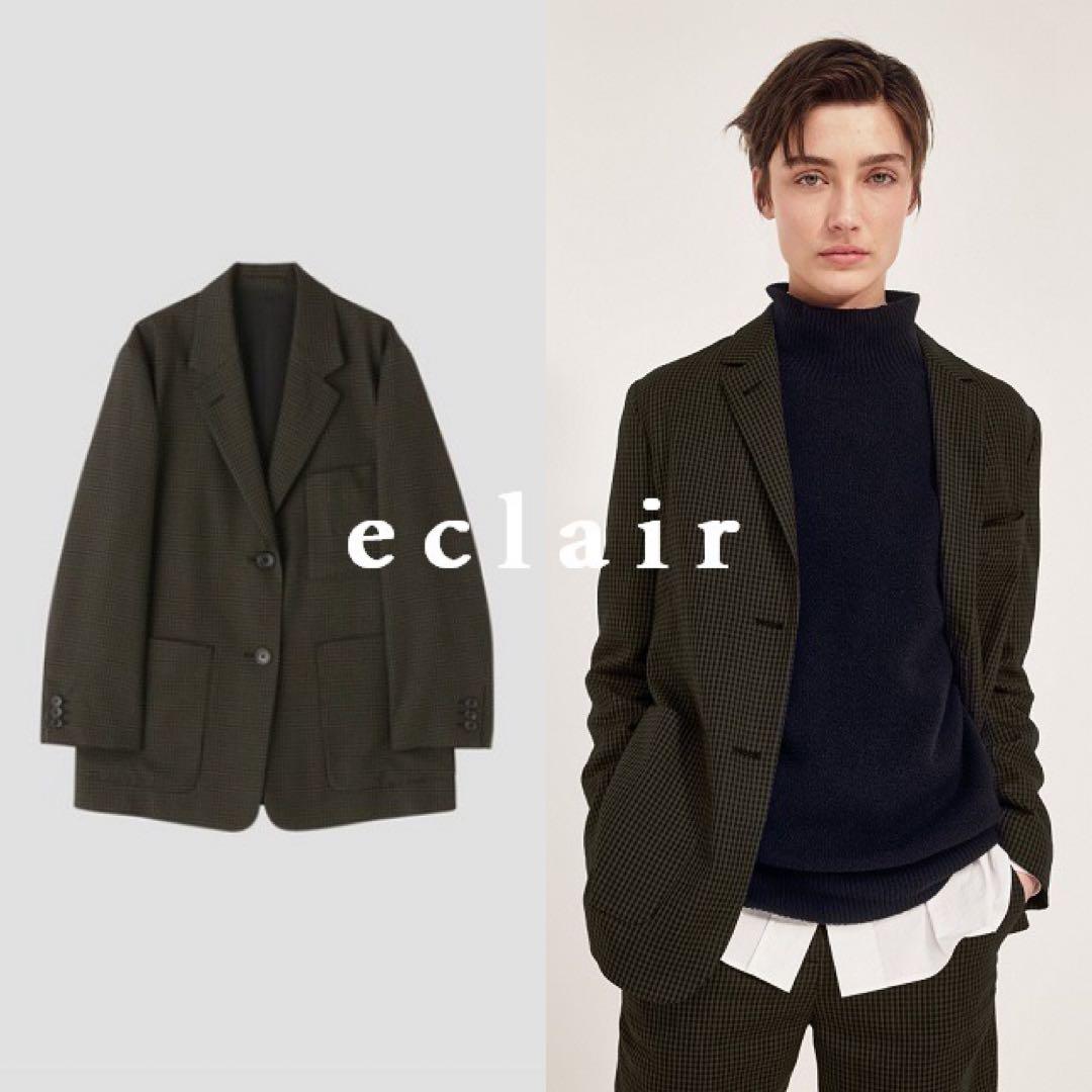 2023 新型 マーガレットハウエル ギンガムウールツイル ジャケット 9.7万