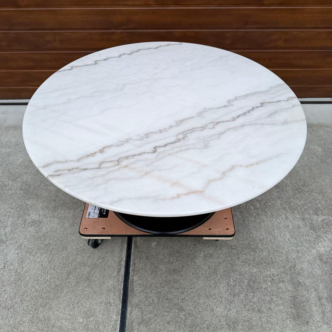 美品 廃盤 CRASH GATE クラッシュゲート コーヒーテーブル 大理石