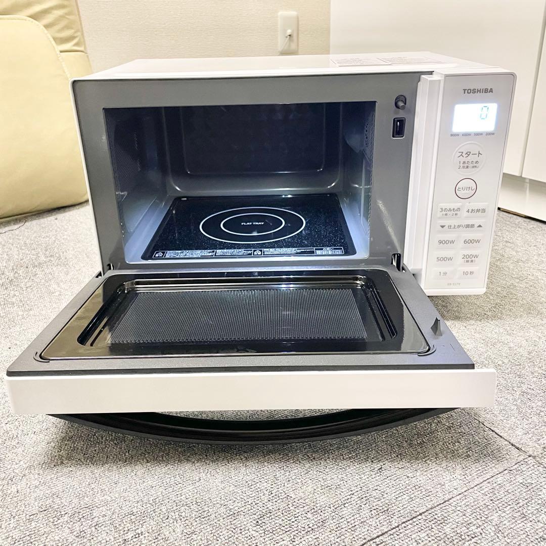 【美品】東芝 電子レンジ 17L ER-S17Y-W 2025年製 M