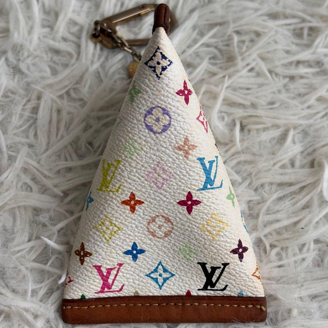 【超激レア 良品】ルイヴィトン　マルチカラー　ベルランゴ　ケース　白系