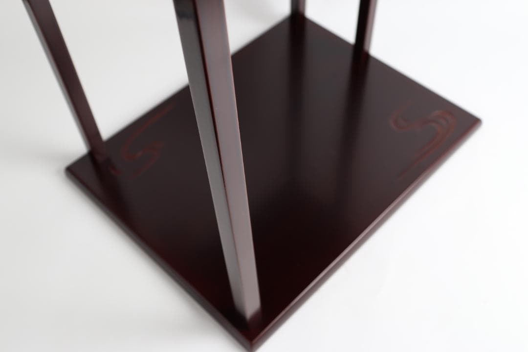 茶道具 鵬雲斎好 山雲棚 川瀬表完 共箱 棚 茶だな