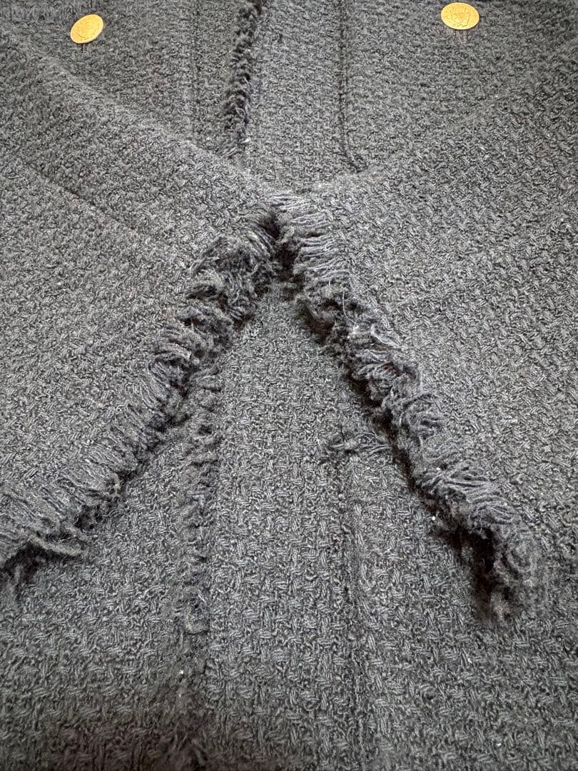 美品⭐︎ジャーナルスタンダードレサージュGIOLICAツイードジャケット ブラック