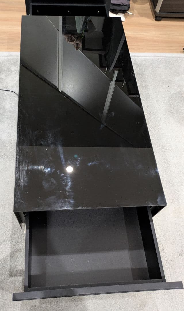 SAIBASU センターテーブル ローテーブル ブラック