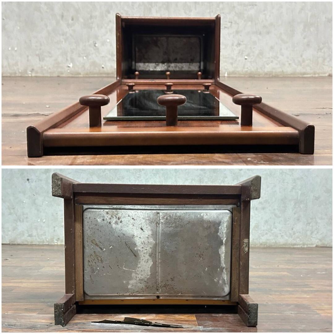 カリモク karimoku ミラー付き 傘立て 鏡付き ハンガーラック 帽子掛け