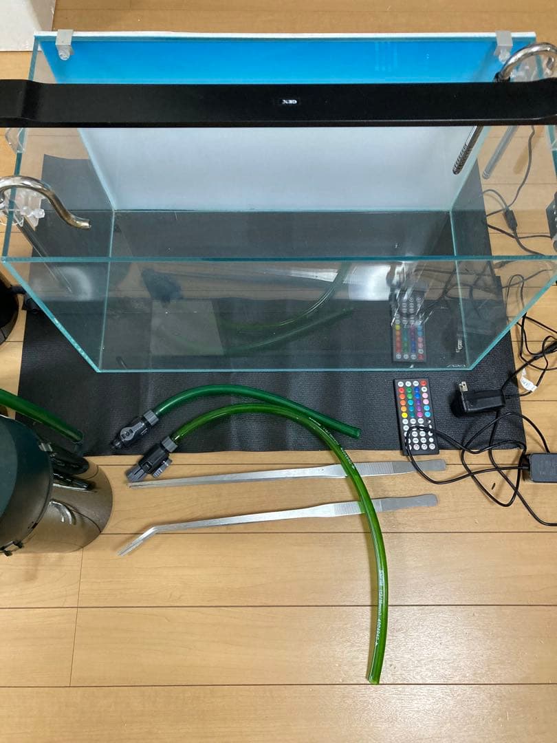 引き取り限定　ADA 60cm ガラス水槽セット