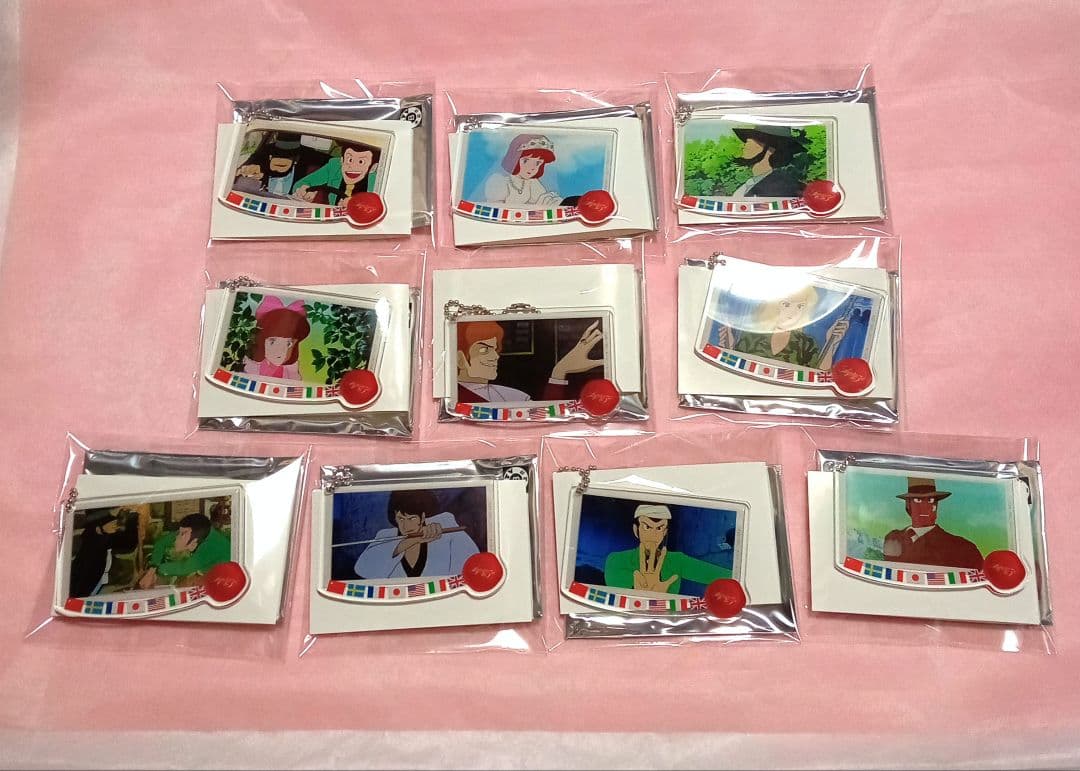 ルパン三世　カリオストロの城　場面写アクリルキーホルダー　コレクション