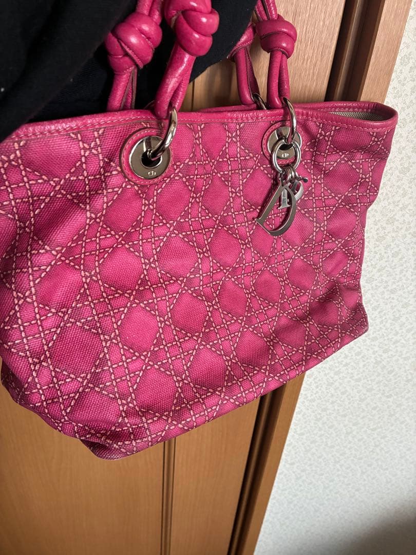 Christian Dior ピンク ハンドバッグ