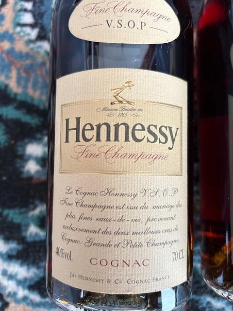 Hennessy ヘネシー VSOP コニャック 3本 【未開栓・コルク折れ】