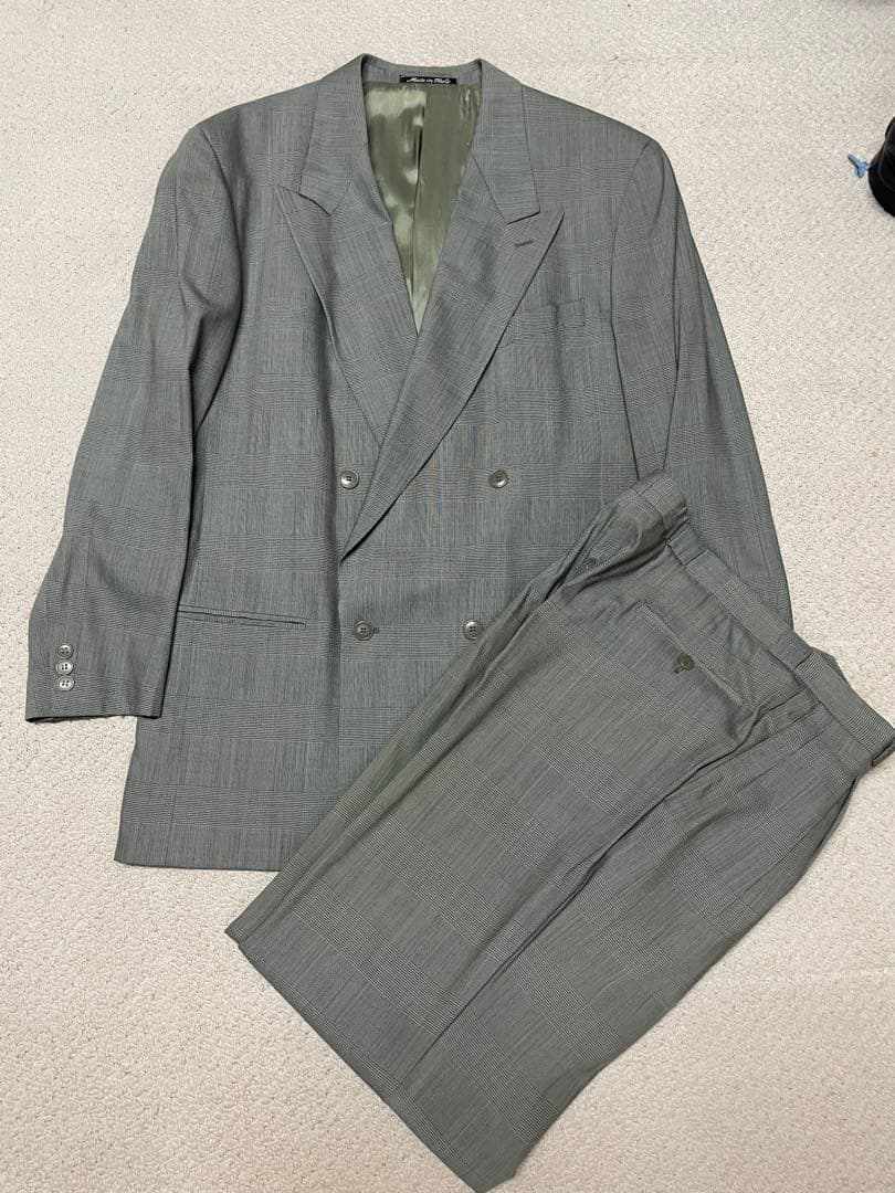 EMPORIO ARMANI ダブルブレスト スーツ イタリア製　L