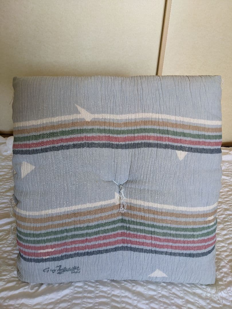 高級 夏用婚礼座布団 ふさ付き PARIS 5枚セット＋5枚カバー付（西川新品）