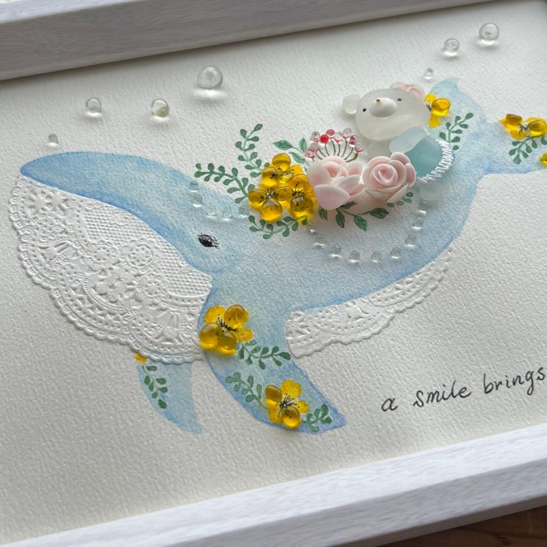 【ぷうあ】オーダー２点 シーグラスアート