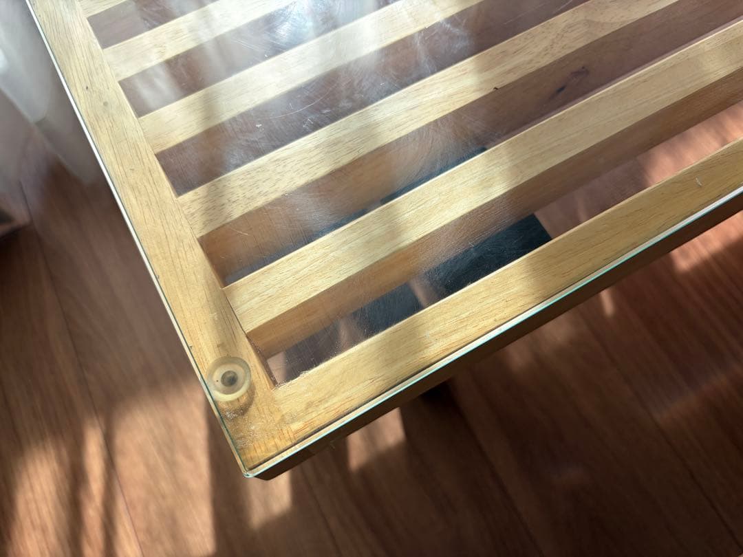 ジョージネルソン プラットフォームベンチ リプロダクト ガラス天板付