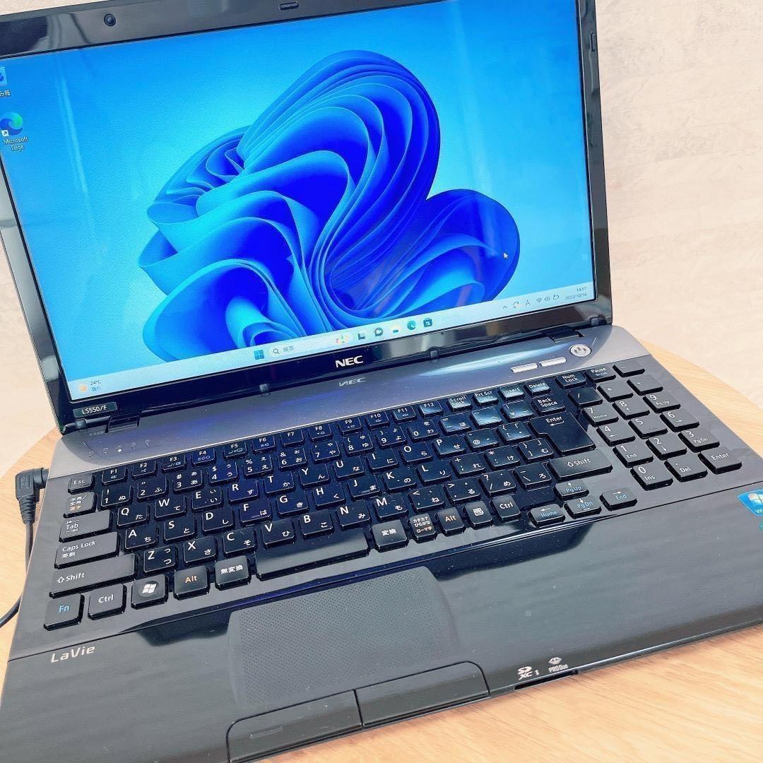 ★高スペックPC★NEC 高速起動 爆速SSD500GB オススメ品 Win11