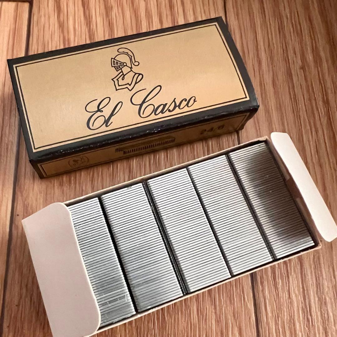 美品 スペイン製 エルカスコ 23KT ホッチキス ゴールド 18金 24金