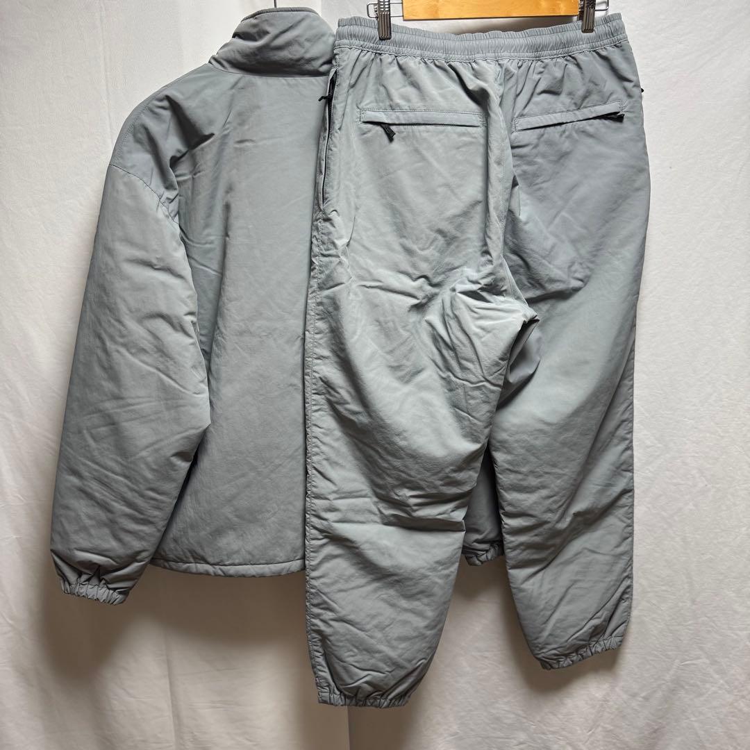 23AW Ennoy エンノイ　NYLON PADDED SET UP グレー