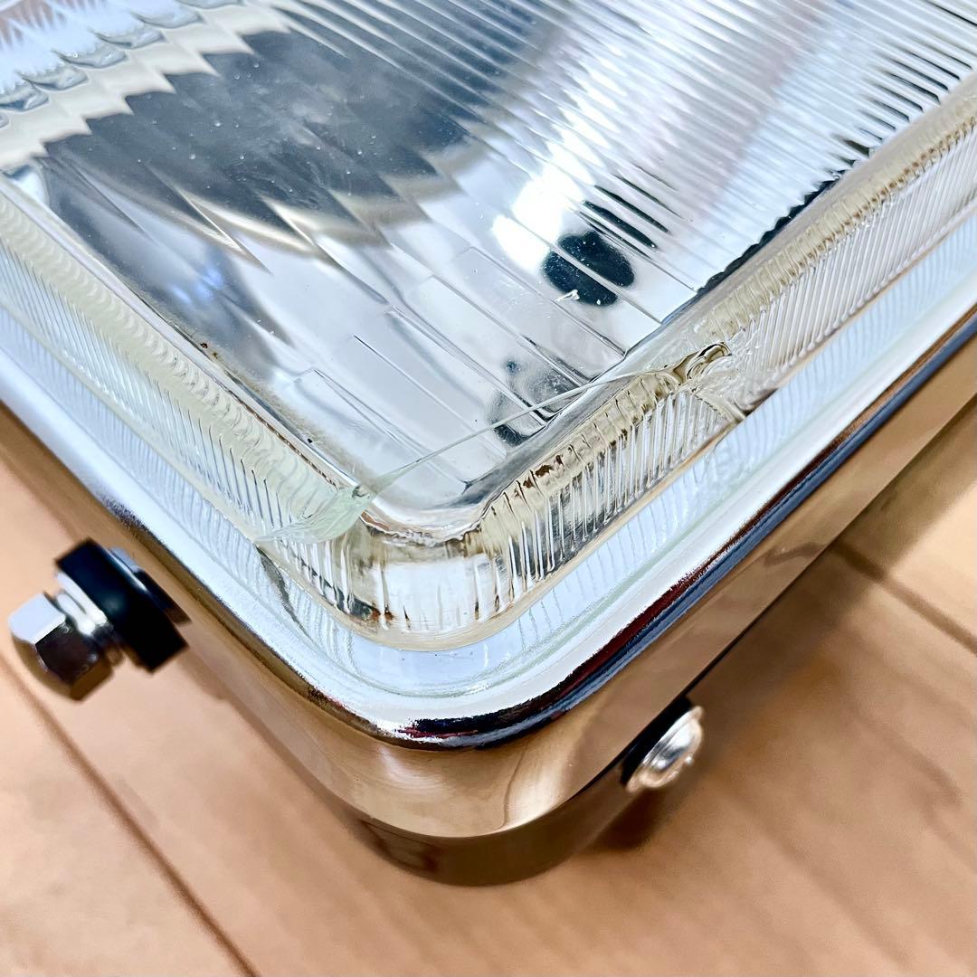 訳あり シビエ CIBIE 角型 ヘッドライト 当時物 角目 マーシャル