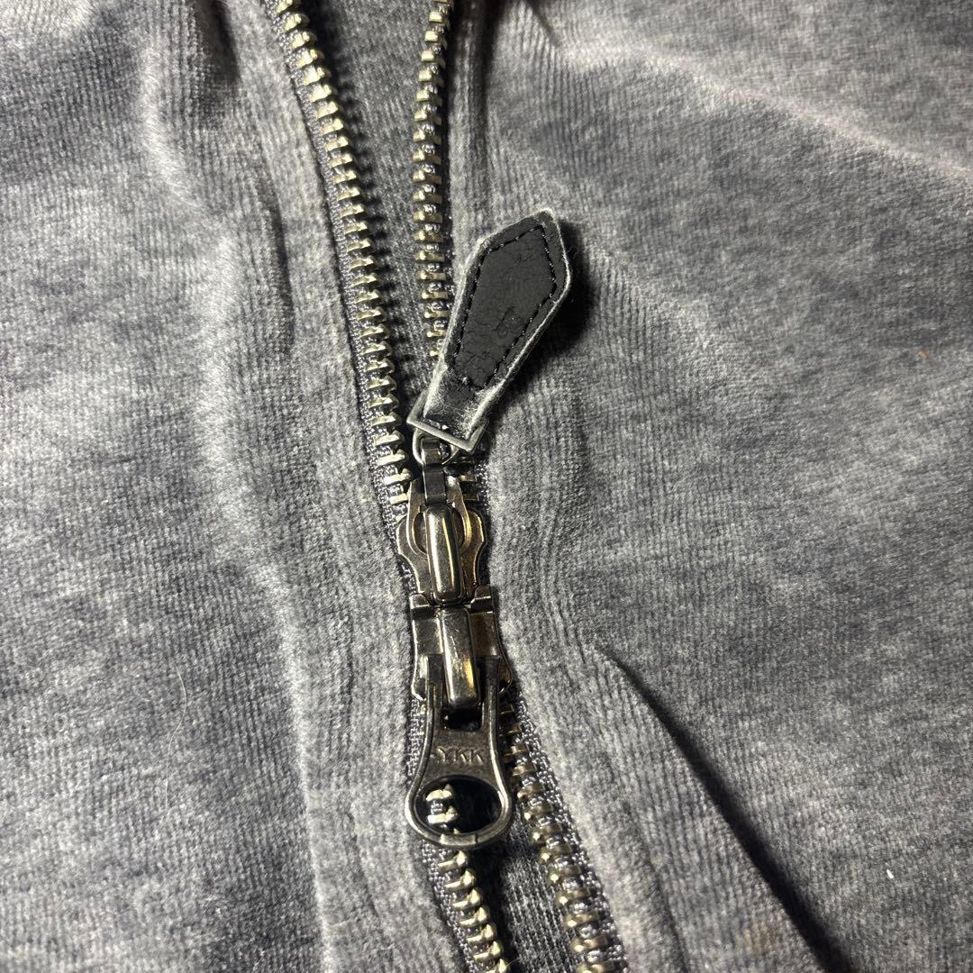 LACOSTE トラックジャケット ベロア 白ワニ ダブルジップ