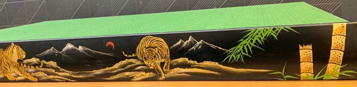 飾り台　虎柄　85×44 布張り　台　五月人形