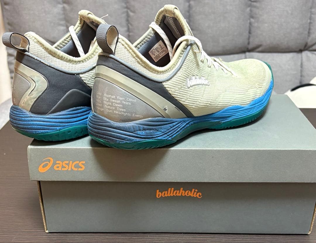 ballaholic×asics NOVA FF2 27㌢ 完売 貴重