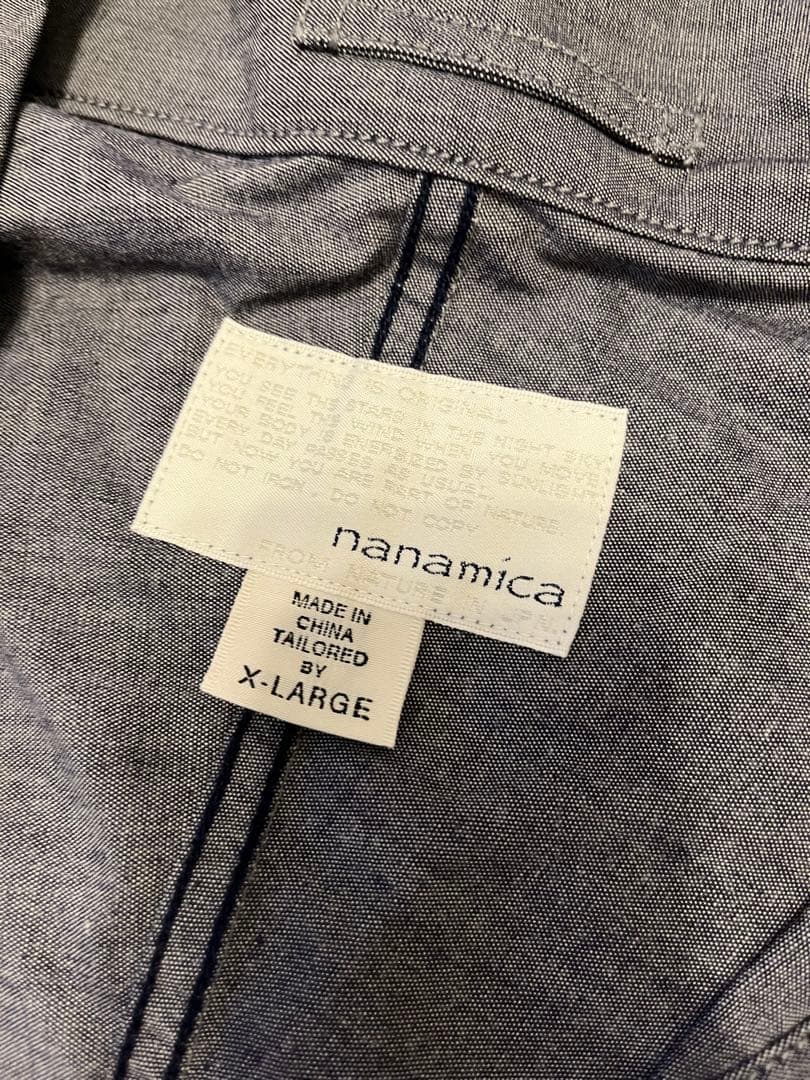 【新品】 nanamica カバーオールジャケット XL SUAS064