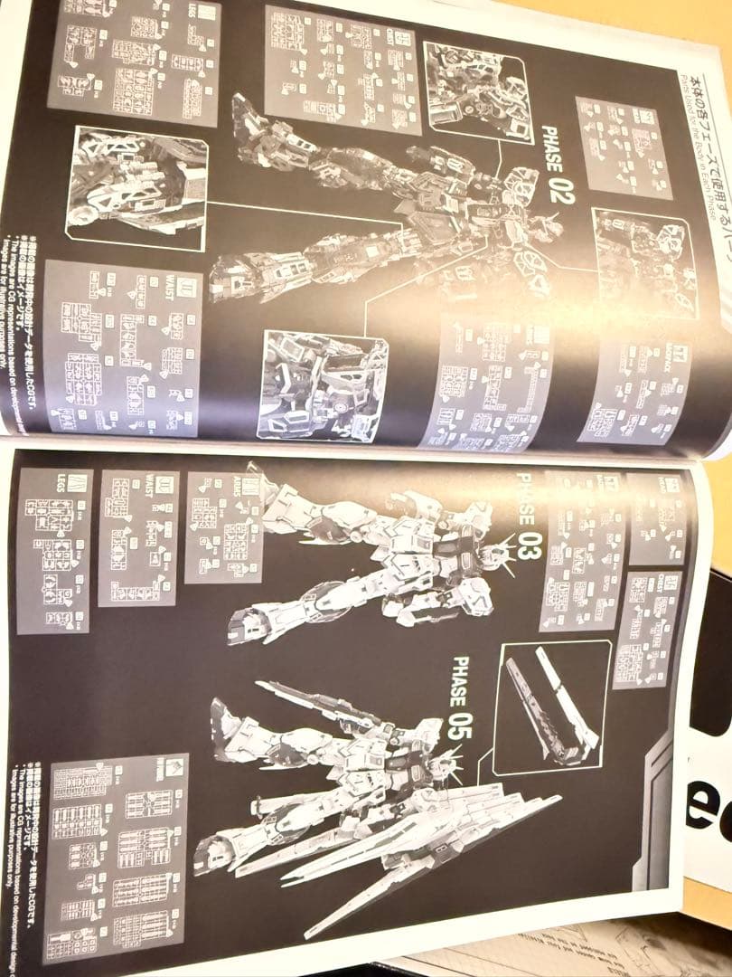 PG UNLEASHED 1/60 νガンダム 本体のみ