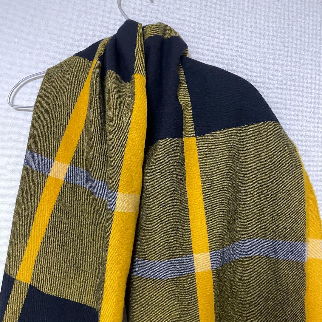 コムデギャルソン ロキャロン 大判ストール チェック