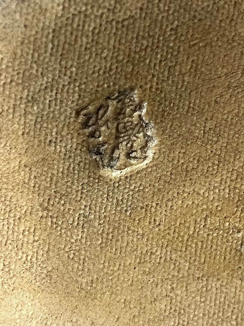 美品 九谷焼 巨大シーサー 送料込み