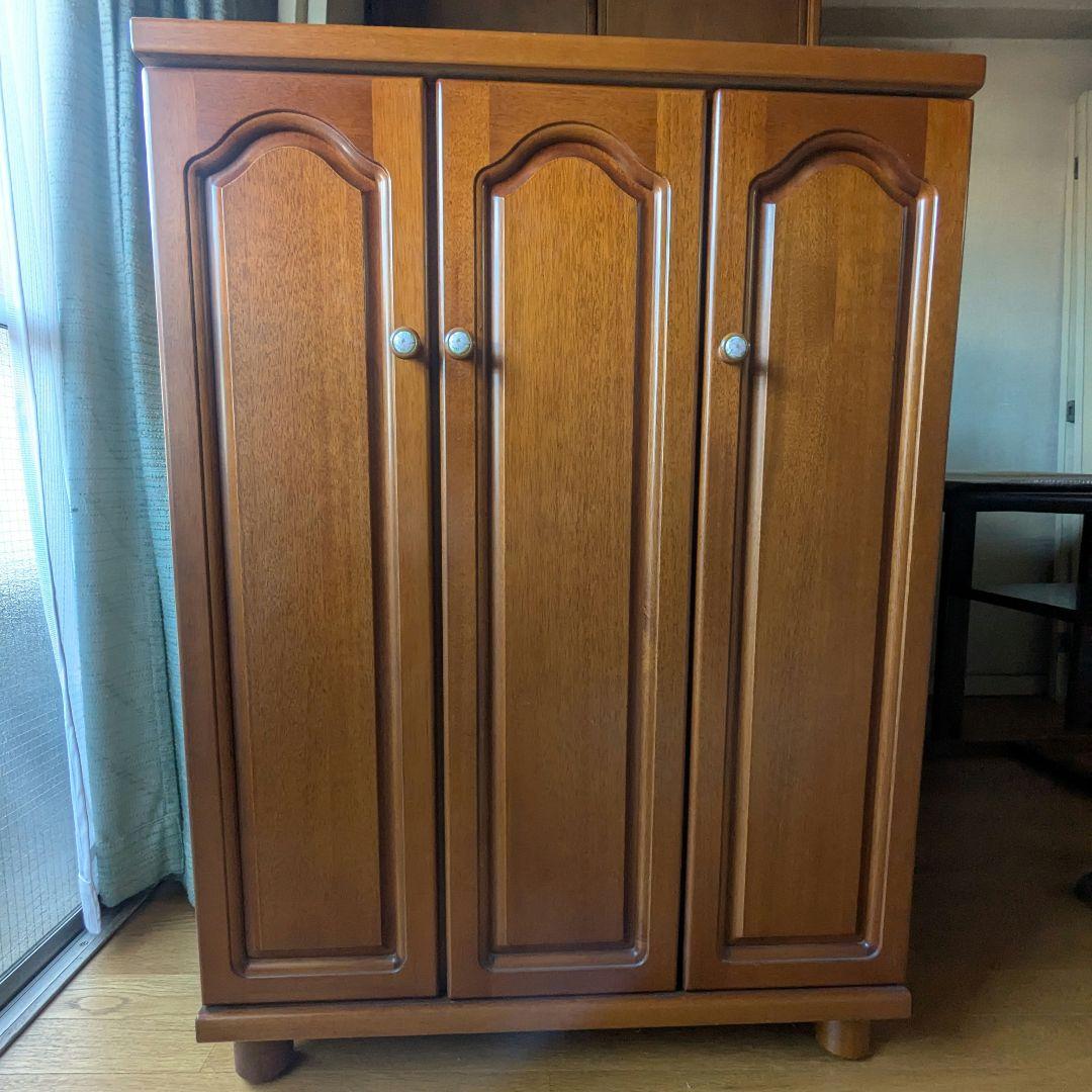 シューズラック 木製 アンティーク 靴箱 収納棚