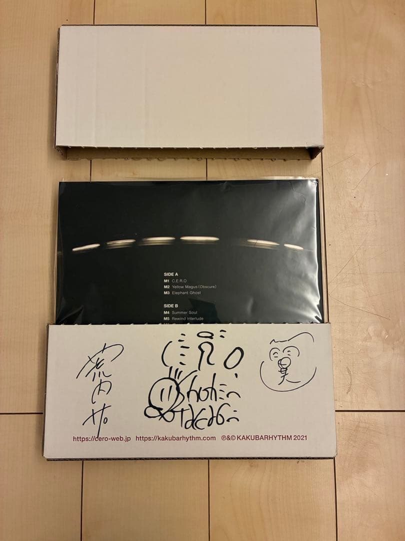 CERO サイン入りアナログボックス