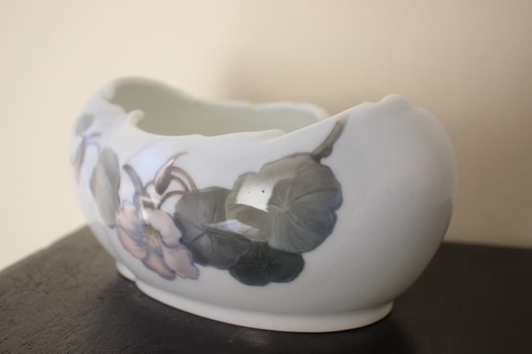 ロイヤルコペンハーゲン　アール・ヌーヴォー　花瓶　フラワーベース　鉢植え