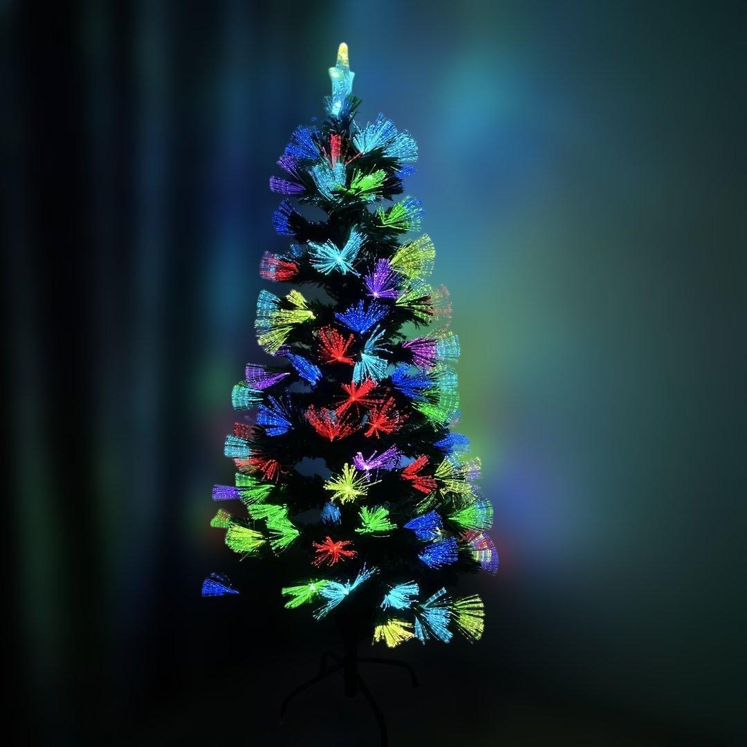 LED付き人工クリスマスツリー 中型