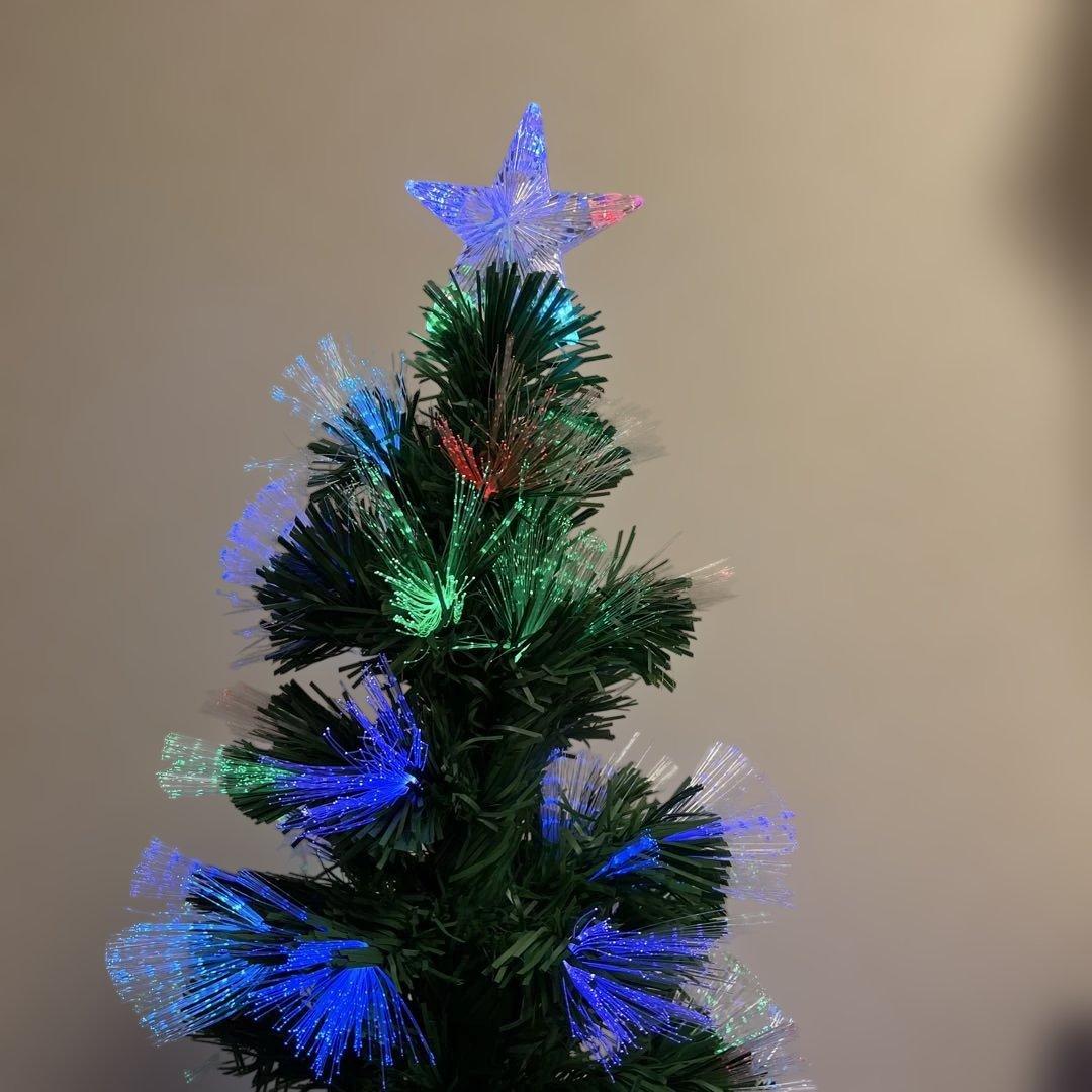 LED付き人工クリスマスツリー 中型