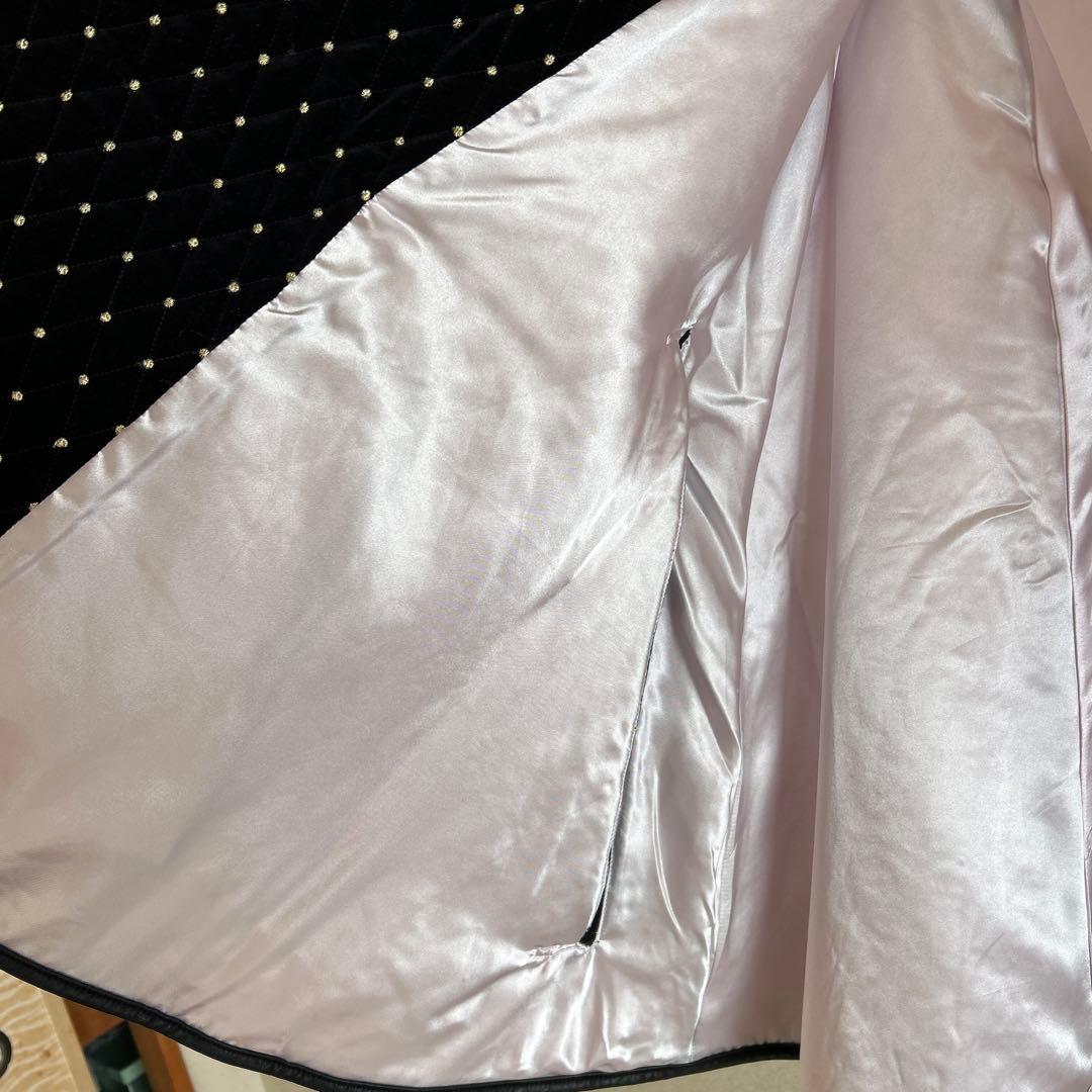 Bibiy. ビビィ ODETTE CAPE ドット柄 ポンチョ・ケープコート