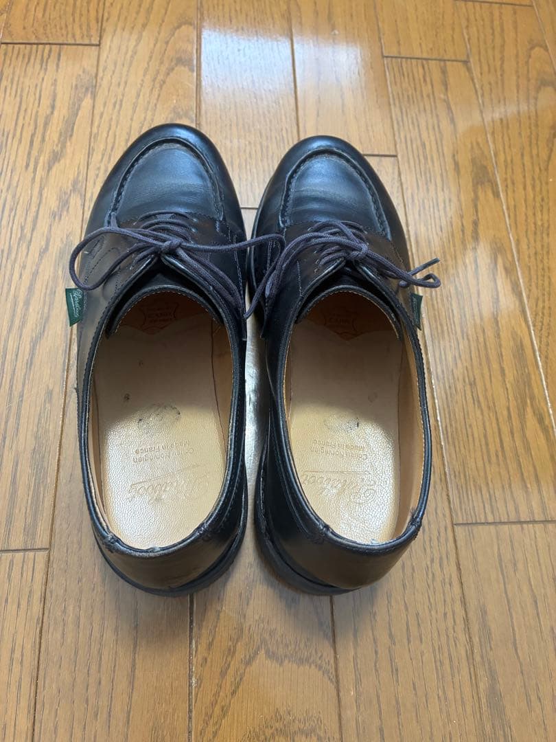 パラブーツ　シャンボード 6 ブラック