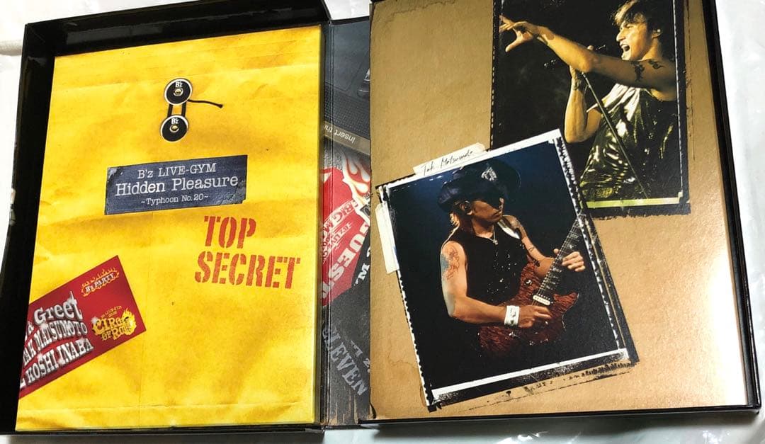 【未公開ライブ映像】B'z HiddenPleasure ライブDVD3枚組