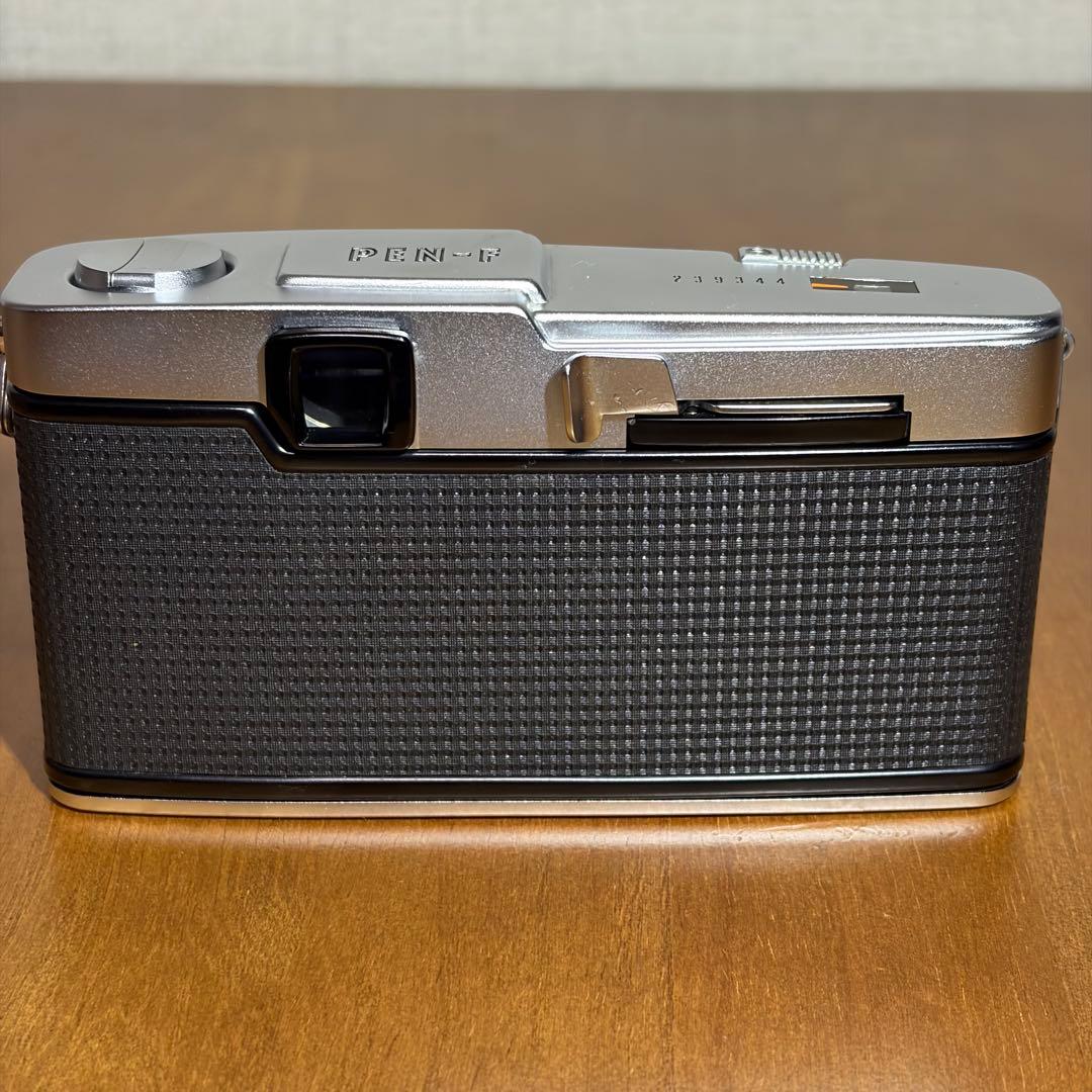 オリンパス PEN-F+F.Zuiko 38mm F1.8　ハーフカメラ 中古