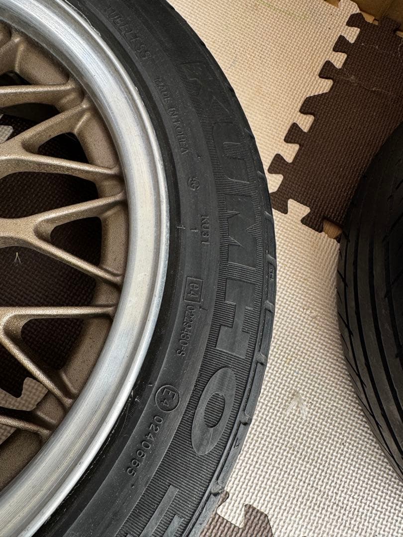 14インチ BBS RG メッシュ ホイール セット中古品