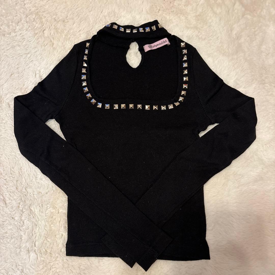 babylclubトップス 韓国 シズニルック 黒