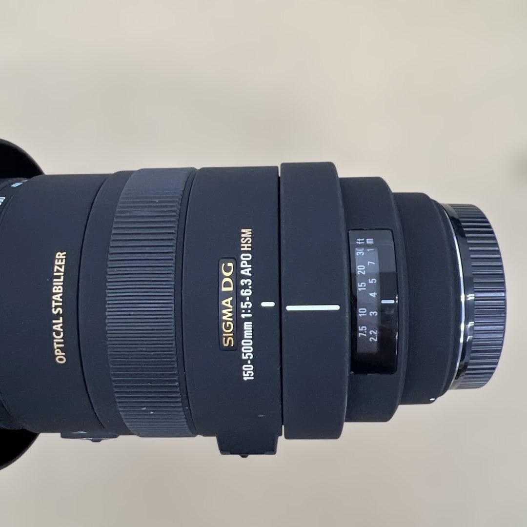 601253 SIGMA超望遠ズームレンズ APO 150-500mm キヤノン